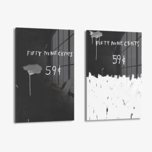 Set: "Two For One Dollar" (2x) – Glas