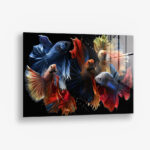 Colourful Fishes – Glas