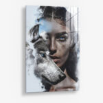 Wolf and Woman – Glas