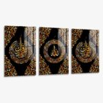 Set: "Calligraphy" (3x) – Glas