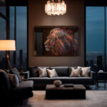 Colored Lion – Glas - Bild 3