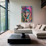 Colorful Lady – Glas - Bild 3
