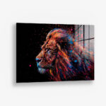 Colored Lion – Glas