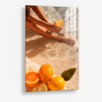 Fruits at the beach – Glas