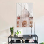 Taj Mahal Closeup – Glas - Bild 3