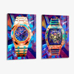 Set: "Colored Watch" (2x) – Glas