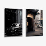 Set: "Elegant Fashion" (2x) – Glas