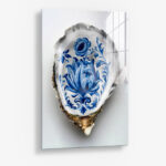 Delft Blue Oyster – Glas