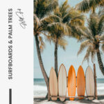 Surfboards & Palm Trees – Glas - Bild 4