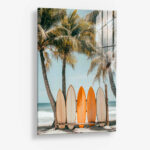 Surfboards & Palm Trees – Glas