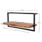 Vägghyllor Rivé 65cm - Bild 6