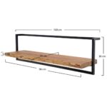 Vägghyllor Rivé 100cm - Bild 4