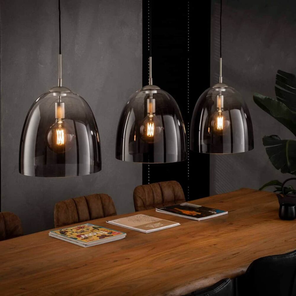 Lampe suspendue 3L Shaded Cone - Bild 1