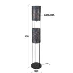 Golvlampor 2L Cylinder Mesh - Bild 4