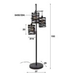 Golvlampor 3L Springer stepped - Bild 5