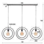Pendellampor 3L Endless - Bild 5