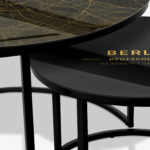 Soffbord Svart - Berlin Gold - Bild 3