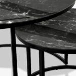 Soffbord Svart - Black Stone - Bild 3