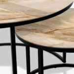 Soffbord Svart - Golden Veins - Bild 3