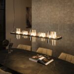 Pendellampe 10L cylinder mixed glass