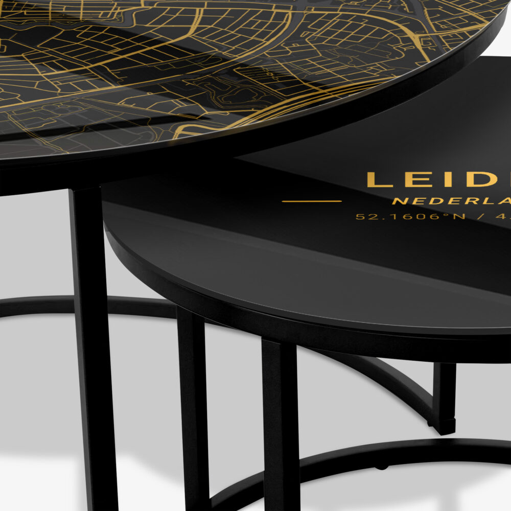 Soffbord Svart - Leiden Gold - Bild 3