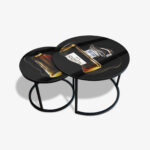 Soffbord Svart - N5 Droplet - Bild 2