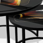 Soffbord Svart - N5 Droplet - Bild 3