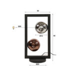 Bordslampa 2L stella - Bild 4