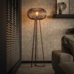 Golvlampa 3-poot copper twist