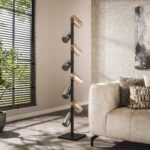 Golvlampa 8L cylinder mixed glass - Bild 2
