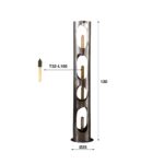 Golvlampa Ø25 organic cylinder XL - Bild 5