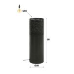 Golvlampor Cylinder Punch foncé - 60cm - Bild 6