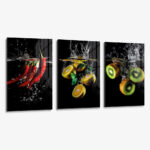 Set: "Splash" (3x) – Glas
