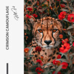 Crimson Camouflage – Glas - Bild 4