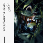 Fox between the Leaves – Glas - Bild 4