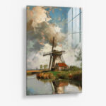 Painted Windmill – Glas