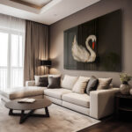 Vintage Swan – Glas - Bild 3