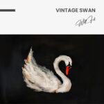Vintage Swan – Glas - Bild 4