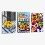 Set: "Mediterranean Palette" (3x) – Glas