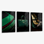Set: "Old Money" (3x) – Glas