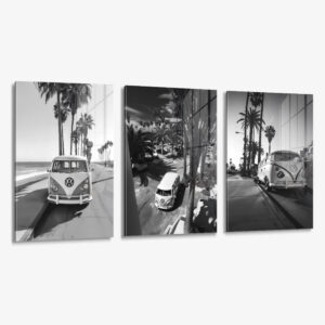 Set: "Retro Routes" (3x) – Glas