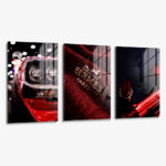 Set: "Ruby Luxe" (3x) – Glas