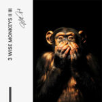Set: "3 Wise Monkeys II" (3x) – Glas - Bild 6