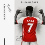 Bukayo Saka – Glas - Bild 5