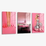 Set: "Heel Parade" (3x) – Glas