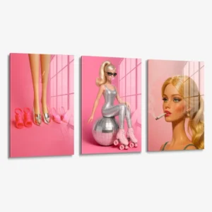 Set: "Milkshake Boulevard" (3x) – Glas