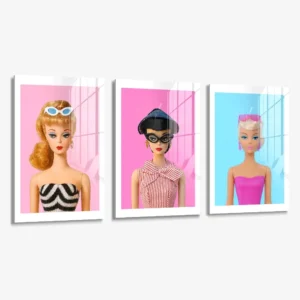 Set: "Retro Sirens" (3x) – Glas