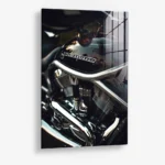 Chrome Heartbeat – Glas