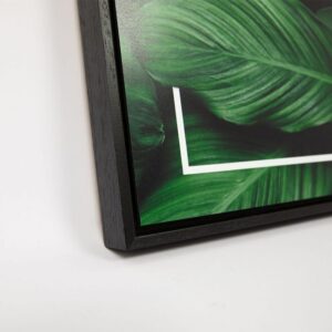 Svart ram (glas)