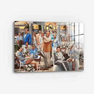 Billionaires meeting - Glas